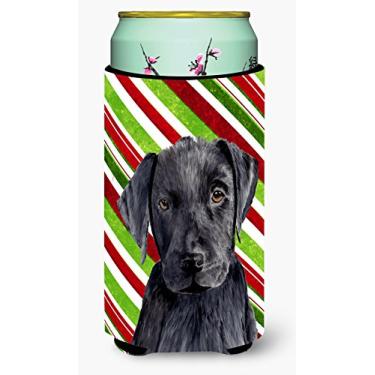 Imagem de Caroline's Treasures SC9324TBC Labrador bengala de balas de natal para meninos altos com isolamento térmico de bebidas, abraçadeiras, meninos altos, multicoloridos