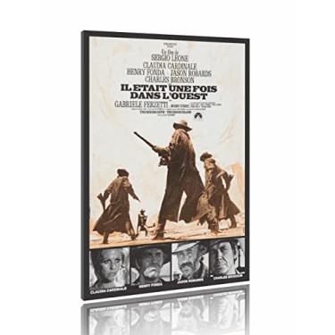 Imagem de Quadro Pôster Filme Era uma Vez no Oeste M2 60x90