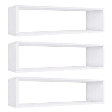 Imagem de Kit 3 Nichos Retangulares 60x15x15cm