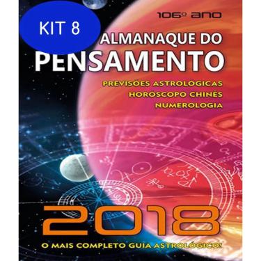 Imagem de Kit 8 Livro Almanaque Do Pensamento - 2018