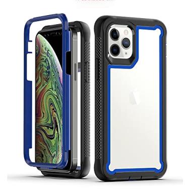 Imagem de Capa de telefone à prova de choque de grau militar para iphone13 12 11 pro max xr xs max x 14 plus armadura transparente capa de corpo inteiro, t3, para iphone 14