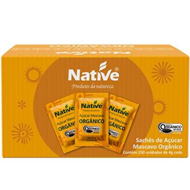 Imagem de Native Açúcar Mascavo Orgânico 250 Sachês De 4G