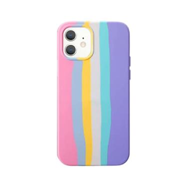 Imagem de Capa Capinha Rainbow Arco-Íris Colorida Candy iPhone 11 Cor:Candy Color
