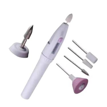 Imagem de Lixa Elétrica Manicure Polir Iniciante Lixadeira unha