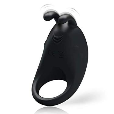 Imagem de Capa Peniana Com Textura Massageadora E Estimulador De Clitóris Vibração Única Ro11