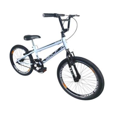 Imagem de Bicicleta Infantil Aro 20 Cross Bmx + Rodinha Lateral - Wolf Bike