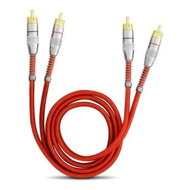 Imagem de Cabo RCA 1 Metro KX3 Eco - Vermelho