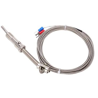 Imagem de Sonda Tipo K Termopar de Mola de Compressão Tipo M12 K 0 a 400 5 Mm Termopar Blindado Sonda de Fio para Fábrica, Componentes Mecânicos ()