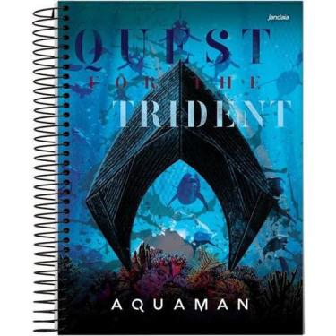 Imagem de Caderno Aquaman 10 Matérias Jandaia 160 Folhas