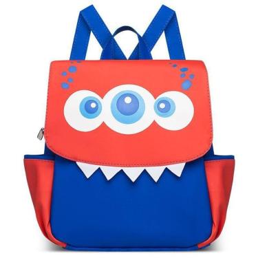 Imagem de Mochila Infantil Monstro Classic for Bags Cor Azul