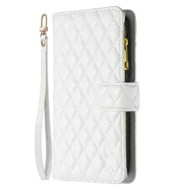 Imagem de Carteira pequena fragrância estojo de couro para Samsung Galaxy A04 A13 A14 A31 A32 A33 A34 A51 A52 A53 A54 S23 Ultra S22 S21 Plus S20 FE, branco, para Galaxy A33 5G