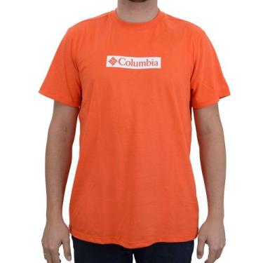 Imagem de Camiseta Masculina Columbia Mc Branded Laranja - 3210