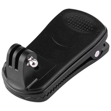 Imagem de MOUDOAUER Stable ABS 360° Rotary Camera Backpack Clip Clamp Mount Black Session for Gopro Hero6 5 4 3+ Spare Part