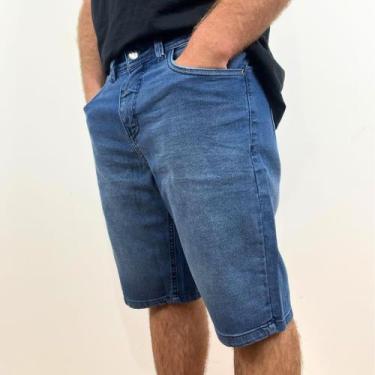 Imagem de Bermuda Jeans Hd Slim - Masculina
