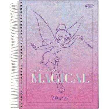 Imagem de Caderno Jandaia College Disney 100 Anos Espiral 160 Folhas