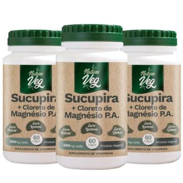 Imagem de Kit 3 Sucupira + Cloreto De Magnésio P.A. (Produto Vegano) 60 Cápsulas