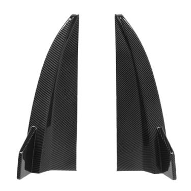 Imagem de Divisor Lateral do Para-Choque Traseiro, 1 par de Spoiler Difusor do Para-Choque Traseiro à Prova de Choque para Variante Wagon AMG-Line C43 2015 a 2021 (Estilo Fibra de