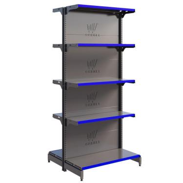 Imagem de Prateleira Gôndola Fit 40 Centro 1 Inicial 1,70m Farmácia Loja Comercio Amapá