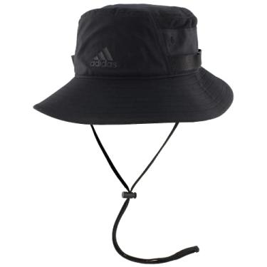 Imagem de adidas Boné masculino Victory 3 Bucket Hat, Preto, Small-Medium