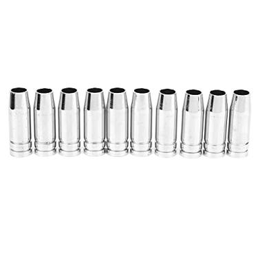 Imagem de Bico de Gás Mag Mig para Mb15 Mb14 Nw, Proteção de Queimador, Tipo de Inserção de Gás Binzel 15ak, 10 Peças, Bico de Tocha de Soldagem, Bico Cônico (10PCS)