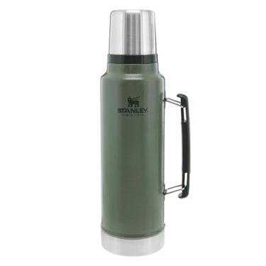 Imagem de Garrafa térmica com isolamento a vácuo Stanley Classic, 1,4 L, Hammertone Green