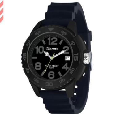 Imagem de Relogio masculino x games marinho/preto xmpp1071 p2dx