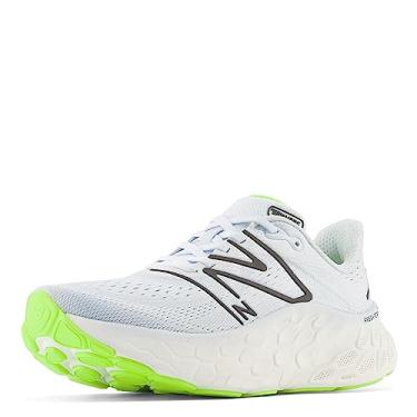 Imagem de New Balance Fresh Foam X More V4 Tênis de corrida feminino, Azul gelo/preto metálico, 10.5 Wide