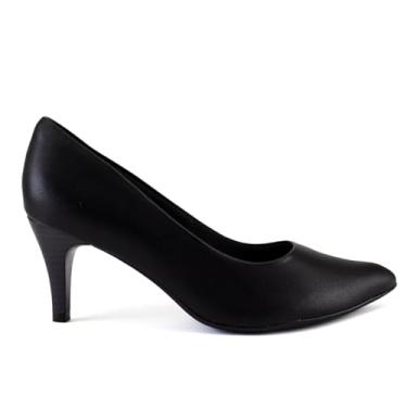 Imagem de Scarpin Piccadilly Luiza Conforto Feminino, Salto Alto, Preto (Preto, BR, Adulto, Numérico, 39)