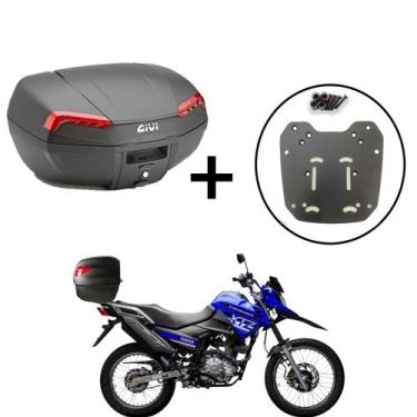 Imagem de Baú Bauleto Givi E46nbr - Riviera 46l + Suporte Baú Superior Crosser 1