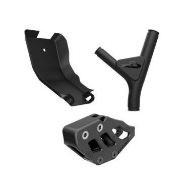 Imagem de Kit Ttr 230 Prot Motor + Prot Quadro + Guia Corrente Preto - Anker
