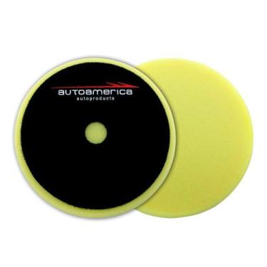 Imagem de Boina Espuma Amarela Low Cost Refino 6" Autoamerica