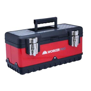 Imagem de Worker Caixa de Ferramentas Metálica 15" com Bandeja