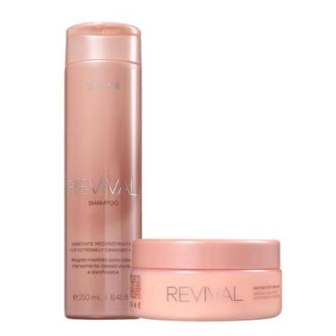 Imagem de Kit BRAÉ Revival Shampoo e Mascara Capilar