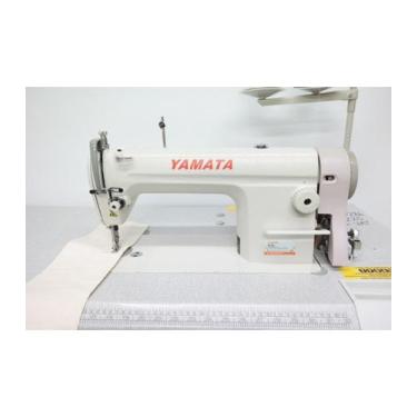 Imagem de Reta Industrial Yamata, 24 m Garantia 4500rpm,2fios,1agulha, Branco