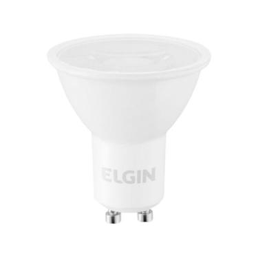 Imagem de Lâmpada de LED Elgin Branca GU10 4,8W - 6500K Dicroica, Branco