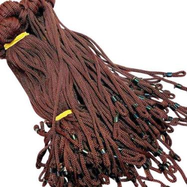 Imagem de 12 Cordão Cordinha Nylon Silicone Armação Óculos Leitura Grau Sol Sola
