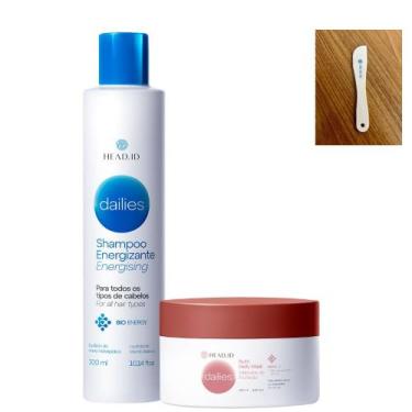 Imagem de Head.ID Dailies Shp 300ml Mask 250ml Nutri +Espátula
