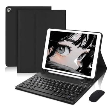 Imagem de Capa Para Tablet, Capa + Mouse e Teclado Magnético Bluetooth Destacável Para Samsung Tab A7 T500/t505 10.4.