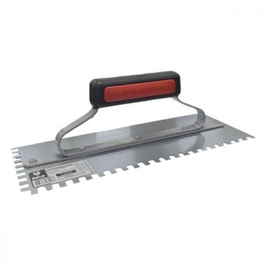 Imagem de Desempenadeira Aco Galo 305 Cabo Fechado Dentada 12 X29Cm - GALLO