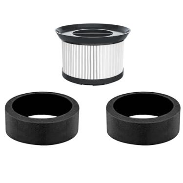 Imagem de Fette Filter - Conjunto de filtros HEPA de substituição compatível com EIOEIR HC-20G, E20 Pro Vassouras elétricas a vácuo sem fio - Pacote com 1 com 2 espumas