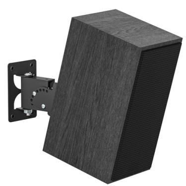 Imagem de Suporte de alto-falante ajustável para alto-falante R-50M RP-502S Klipsch, suporte de parede de metal para alto-falante Klipsch, suporte de parede, suporta até 18 kg com kit de ferragens para economia
