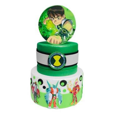 Imagem de Bolo Fake Ben 10 - Catavento Festa dos Sonhos