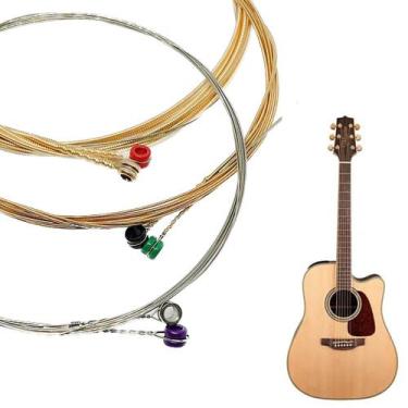 Imagem de Walkie - Jogo de cordas em aço para violão Tensão 010 Extra Leve presa