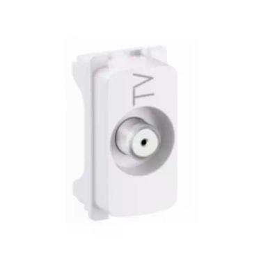 Imagem de Tomada Zeffia para Antena de TV Branco - Pial Legrand