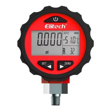 Imagem de Manômetro Digital 800 Psi 87 Gases Pg-30 Pro Red - Elitech
