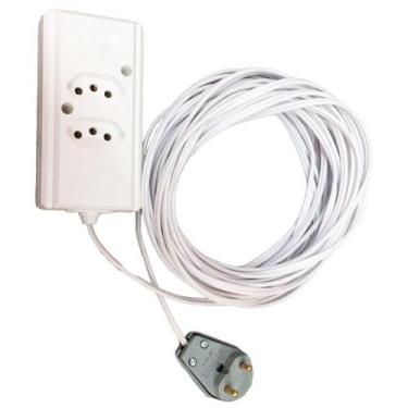 Imagem de Extensão Cabo Paralelo 10/20a 20 Metros 2 Tomadas 2x1,0mm - Lisse Onli