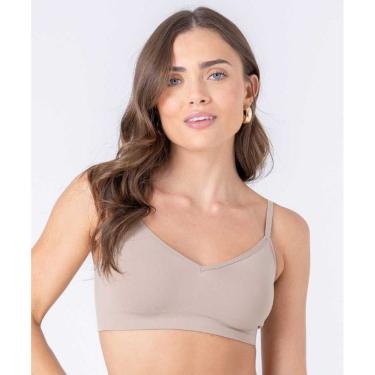 Imagem de Sutiã top com cós largo sem bojo e sem aro