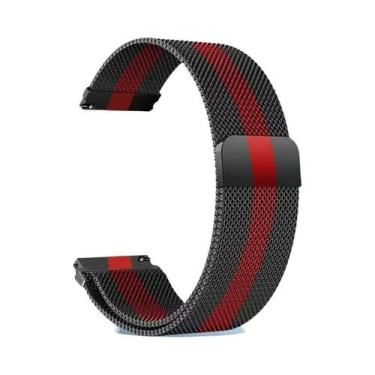 Imagem de Pulseira Milanesa de 20mm e 22mm para Amazfit GTS 2/2e/3/4, GTS 2 Mini