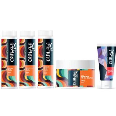 Imagem de Ohmygod kit tô de cachos + óleo de argan + leave in macadame