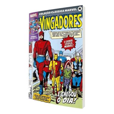 Imagem de Colecao Classica Marvel Vol.04 - Vingadores Vol.01
